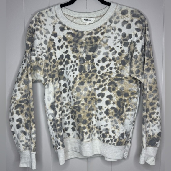 Isabel Etoile Marant Tops - Isabel Marant Etoile Animal Print 100% Cotton French Terry Sweatshirt Size Small